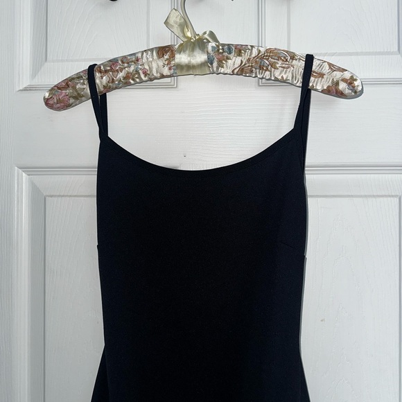 Black Backless Spaghetti Strap Dress - Picture 2 of 5